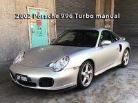 2002 Porsche 996 Turbo manual