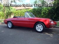 Alfa Romeo Spider 1750 - 1969