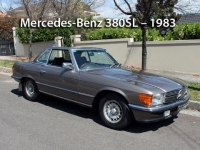 Mercedes-Benz 380SL - 1983