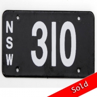 NSW Number Plate 310