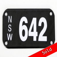 NSW Number Plate 642