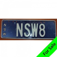 Number NSW8 For Sale