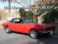1968 Chevrolet Camaro RS 327 | Classic Cars Sold