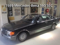 1989 Mercedes-Benz 560 SEC