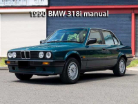 1990 BMW 318i manual