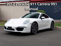 2012 Porsche 911 Carrera 991 Manual