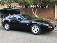1986 Porsche 944 Manual CS