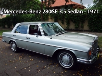 Mercedes-Benz 280SE 3.5 Sedan - 1971