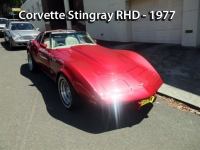 Corvette Stingray RHD - 1977